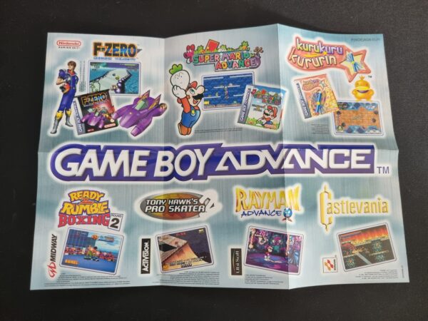 Promotionele folder Gameboy Advance