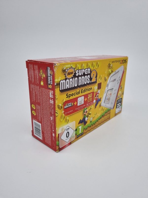Nintendo 2DS Rood-Wit New Super Mario Bros. 2 Special Edition - Afbeelding 4
