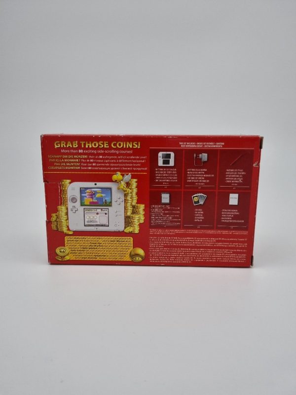 Nintendo 2DS Rood-Wit New Super Mario Bros. 2 Special Edition - Afbeelding 3