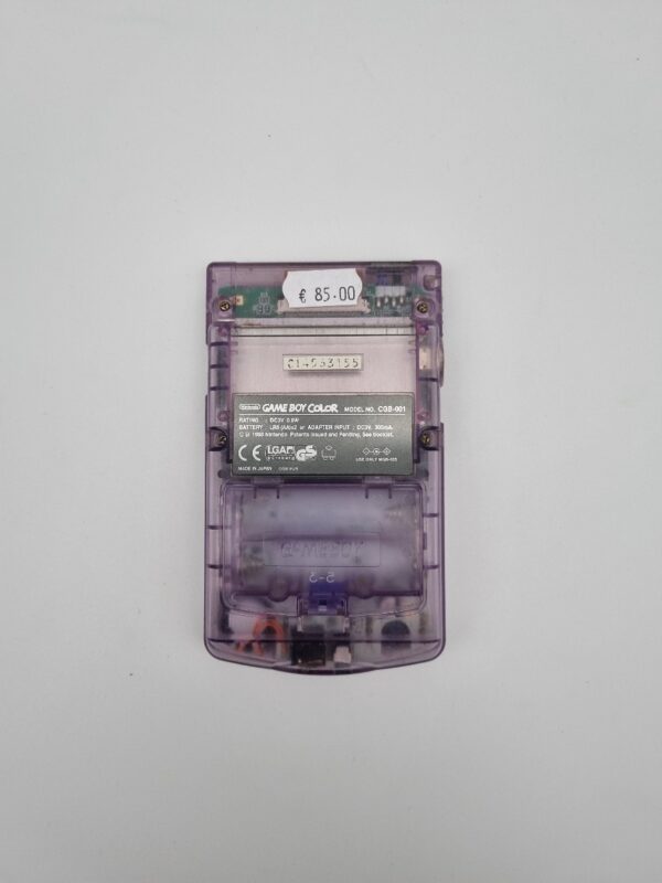Gameboy Color Transparant paars - Afbeelding 3