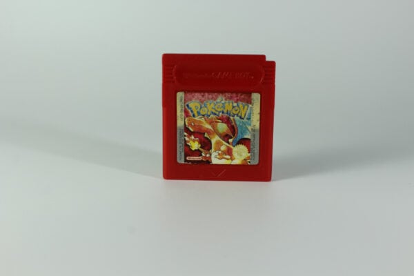 Pokémon Red Version GB iets minder mooi label