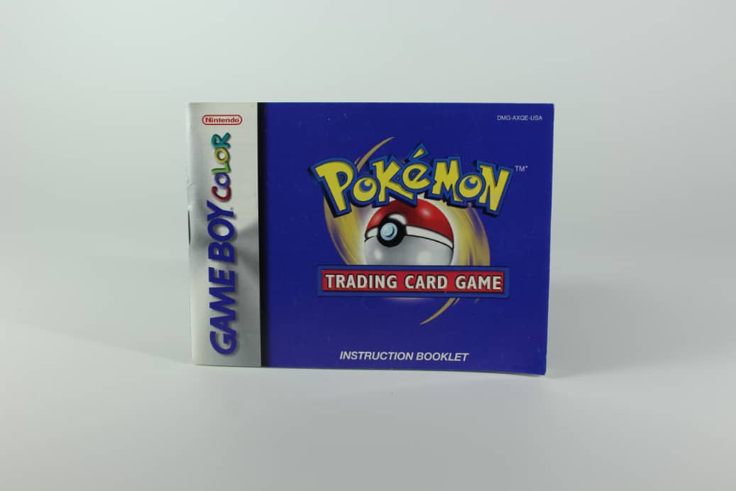 Pokémon Trading Card Game GBC handleiding Gamebros