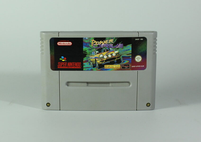 Power Drive Snes Gamebros