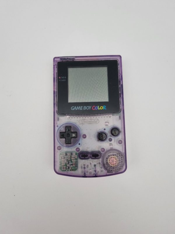 Gameboy Color Atomic Purple (Transparant) Compleet in Doos - Afbeelding 5