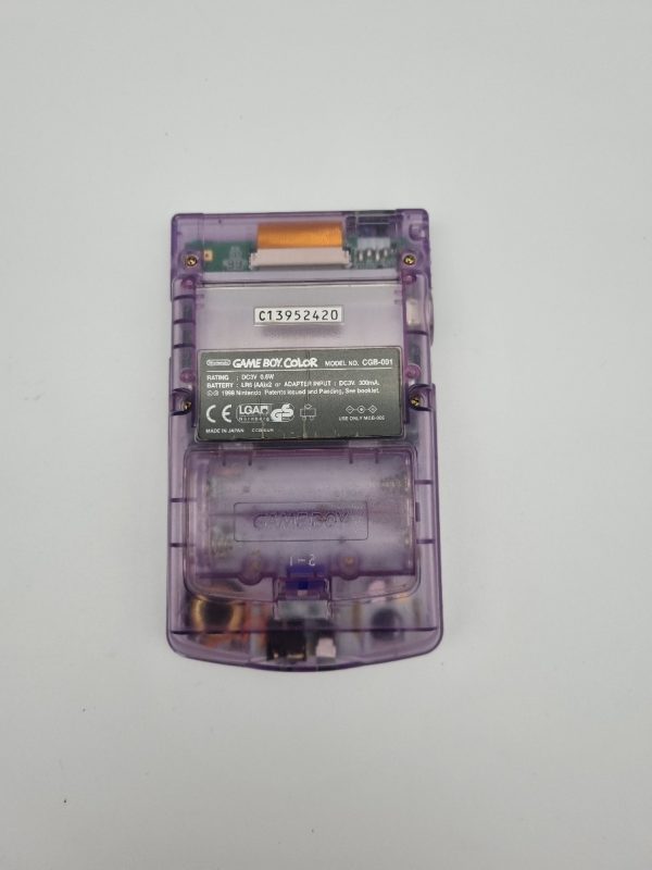 Gameboy Color Atomic Purple (Transparant) Compleet in Doos - Afbeelding 7