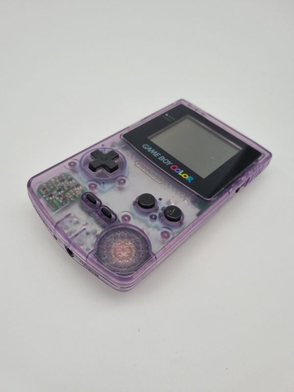Gameboy Color Atomic Purple (Transparant) Compleet in Doos - Afbeelding 6