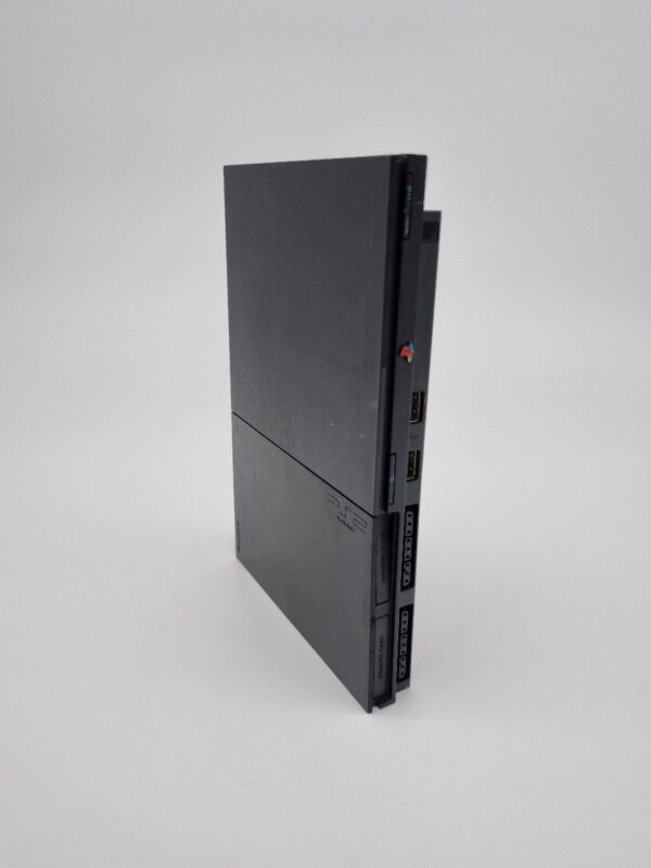 Sony Playstation 2 Slim zwart met aansluitmateriaal goed - Afbeelding 2