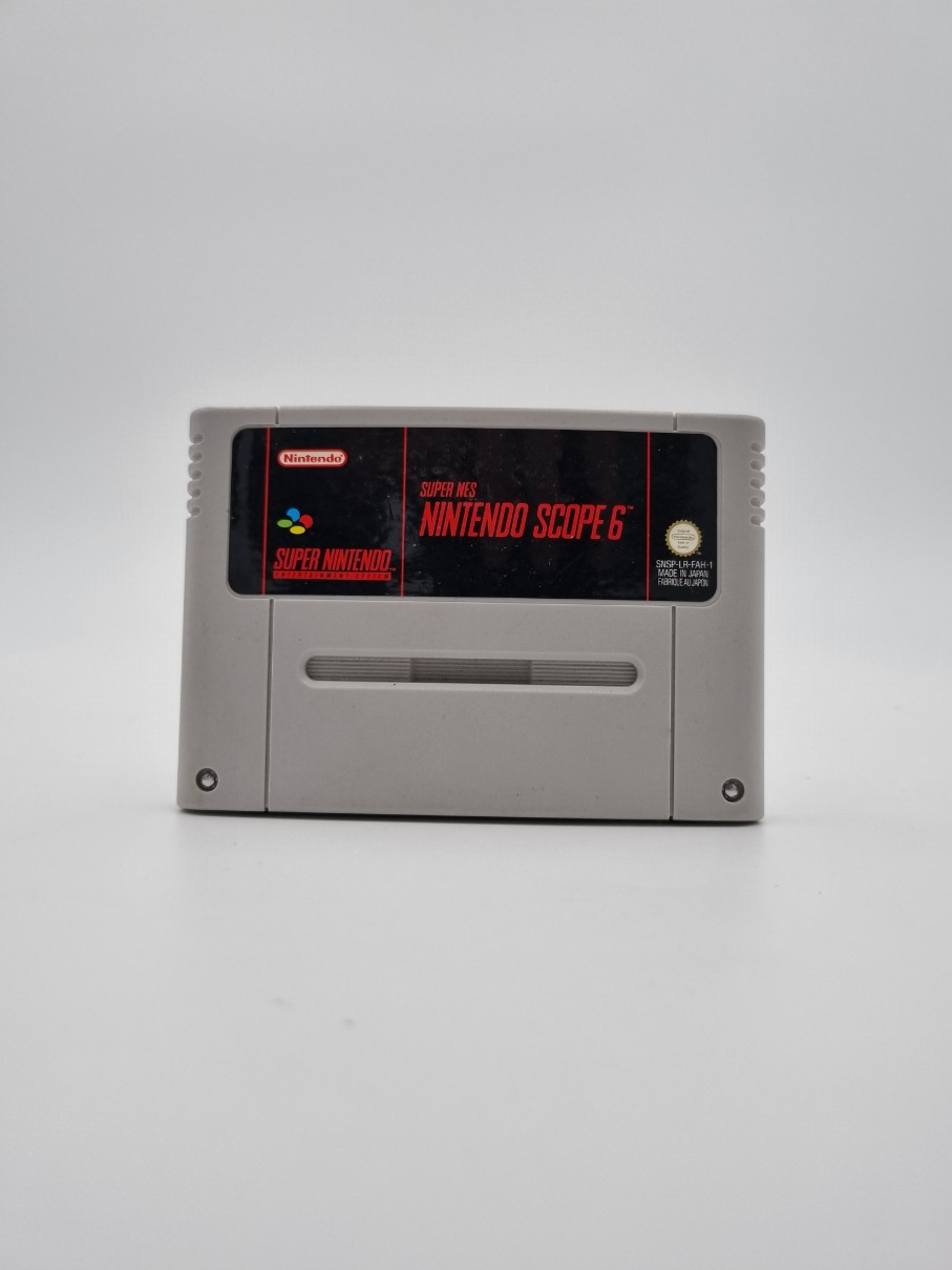 Super NES Nintendo SCOPE 6 SNES