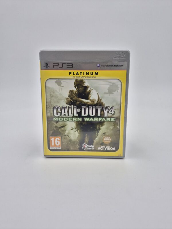 Call of Duty 4 Modern Warfare Platinum PS3