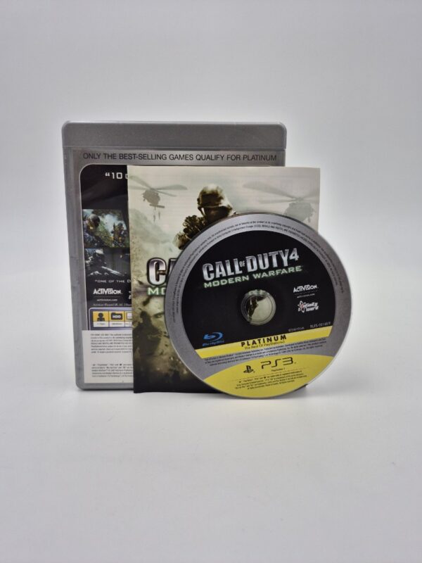 Call of Duty 4 Modern Warfare Platinum PS3 - Afbeelding 2