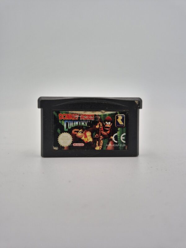 Donkey Kong Country GBA labelschade