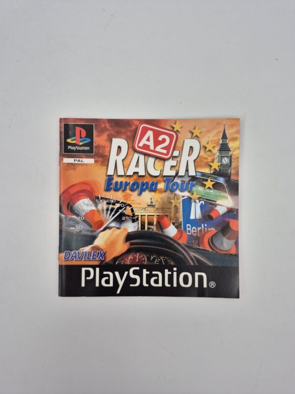 A2 Racer Europa Tour PS1 Handleiding