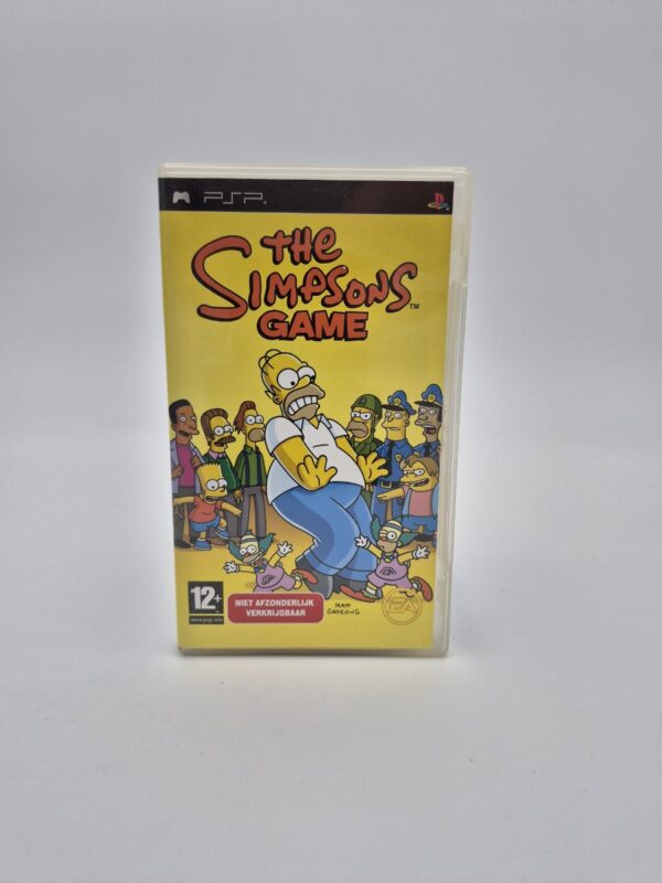 Simpsons Game PSP