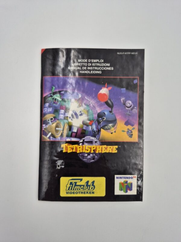 Tetrisphere N64 Handleiding