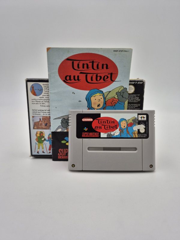 Tintin au Tibet SNES Compleet - Afbeelding 2