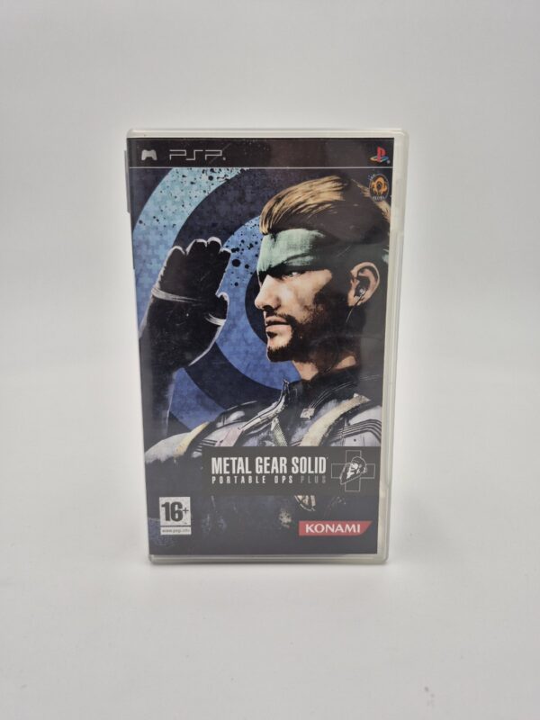 Metal Gear Solid Portable Ops Plus PSP