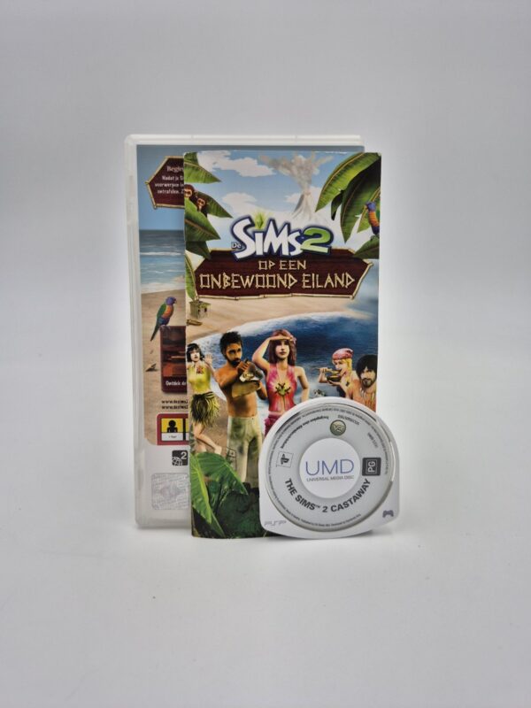 Sims 2 op een Onbewoond Eiland PSP - Afbeelding 2