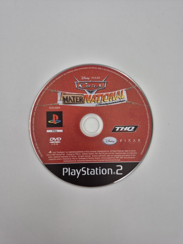 Cars Mater-National Championship PS2