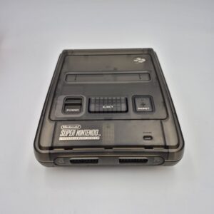 Nintendo Super NES (SNES) Black Smoke met aansluitmateriaal