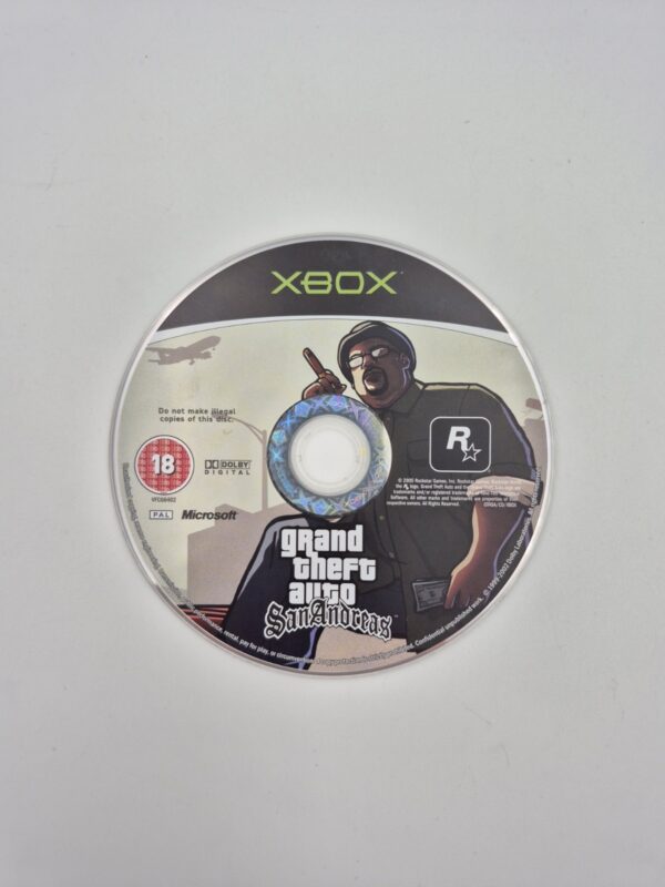 Grand Theft Auto San Andreas XBox Classic