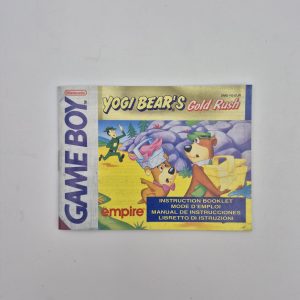 Yogi Bear's Gold Rush GB Handleiding