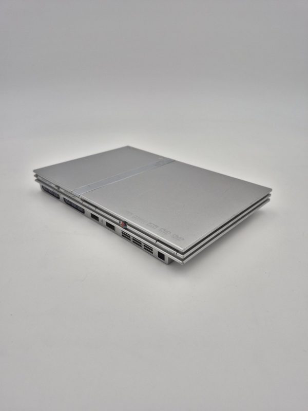 Sony Playstation 2 Slim Zilver SCPH-77004 met aansluitmateriaal - Afbeelding 2