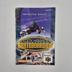 Tony Hawk's Skateboarding N64 Handleiding