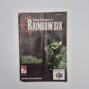 Tom Clancy's Rainbow Six N64 Handleiding