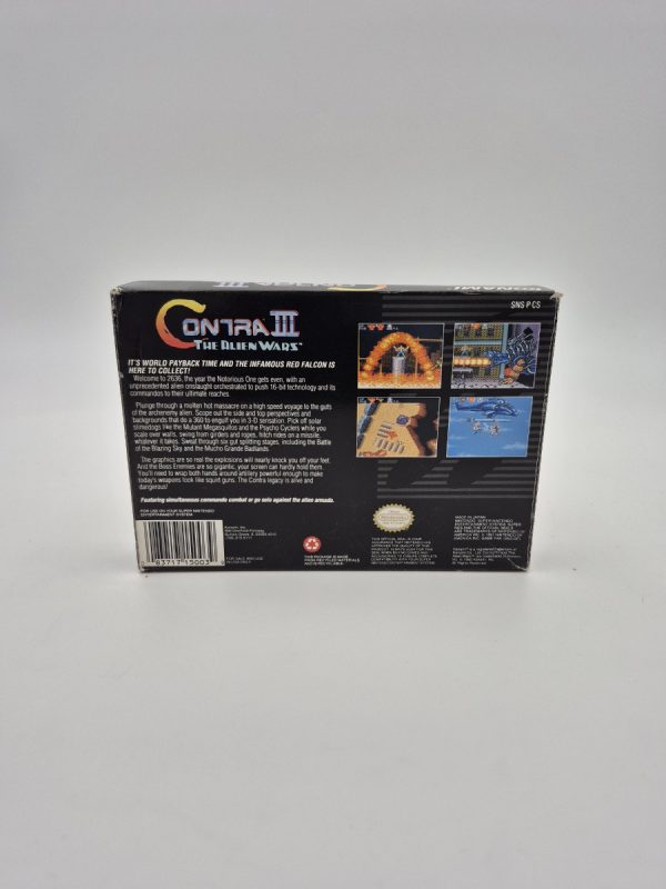 Contra III the Alien Wars SNES Compleet - Afbeelding 3