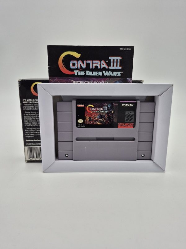 Contra III the Alien Wars SNES Compleet - Afbeelding 2