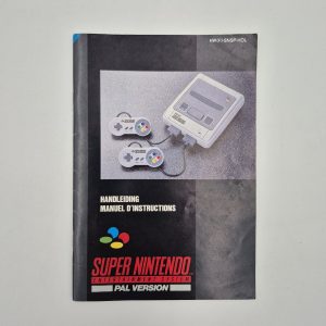Super Nintendo Console Handleiding