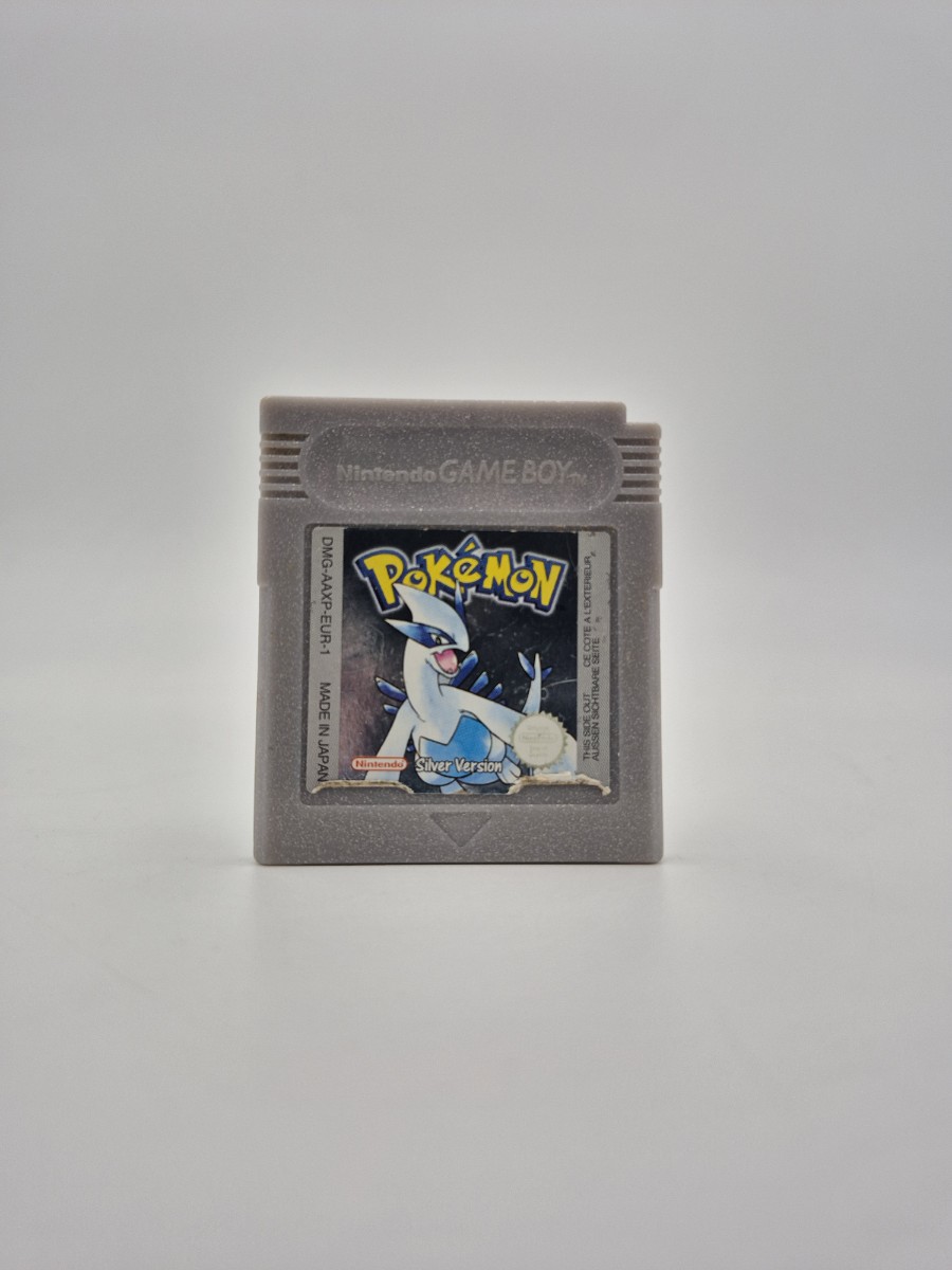 Pokémon Silver Version GBC labelschade