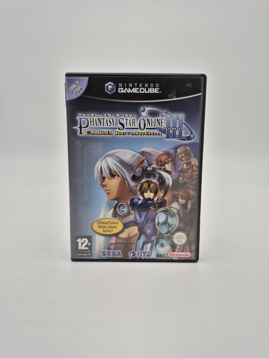 Phantasy Star Online Episode III C.A.R.D. Revolution GCN