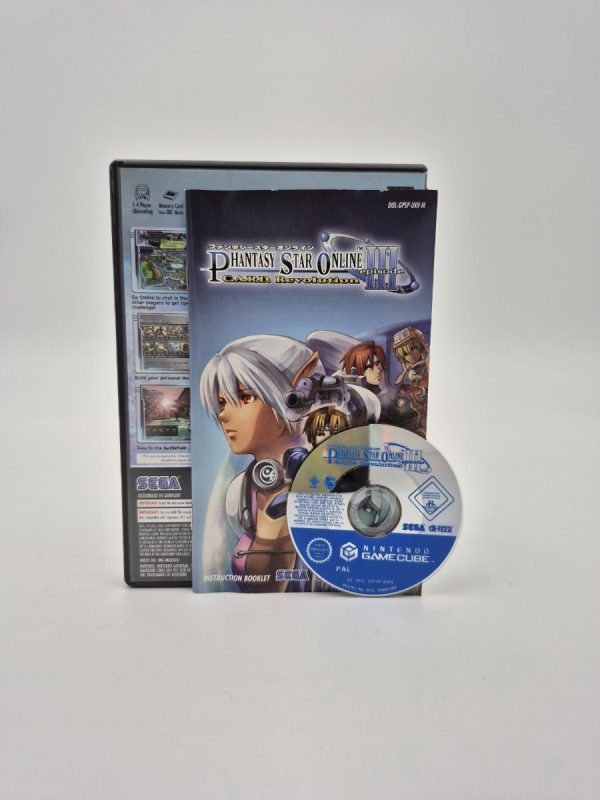 Phantasy Star Online Episode III C.A.R.D. Revolution GCN - Afbeelding 2
