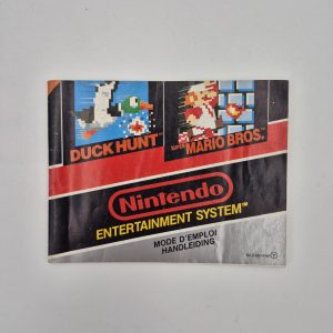 Duck Hunt Super Mario Bros. NES Handleiding