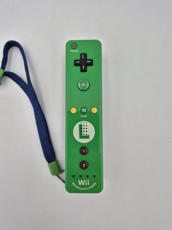 Wii Remote Groen Luigi Editie - Afbeelding 4