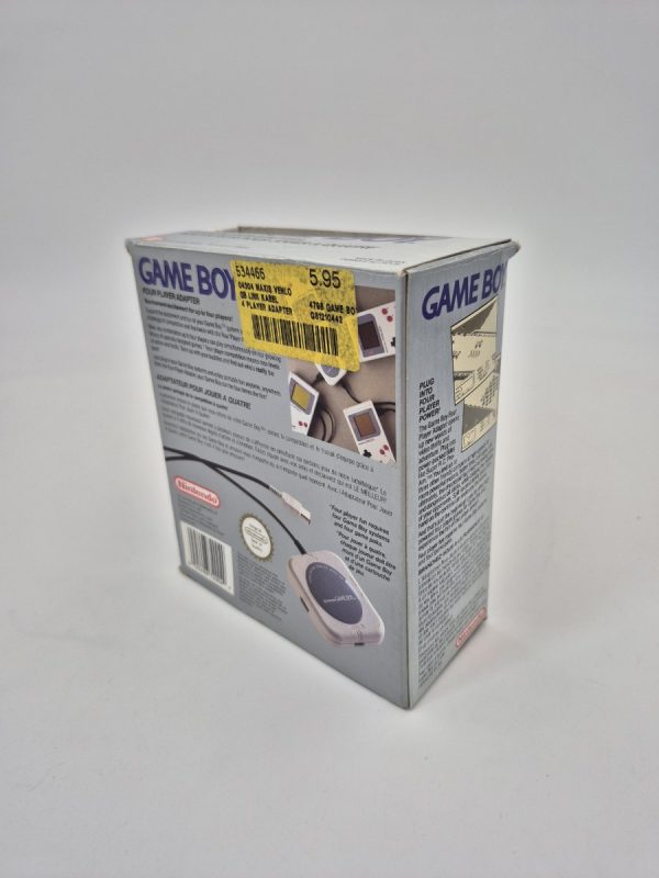 Gameboy Four Player Adapter DMG-07 Compleet in Doos - Afbeelding 3