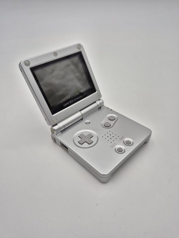 Nintendo Gameboy Advance SP AGS-001 zilver nette staat - Afbeelding 2
