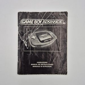 Gameboy Advance Handleiding slechte staat
