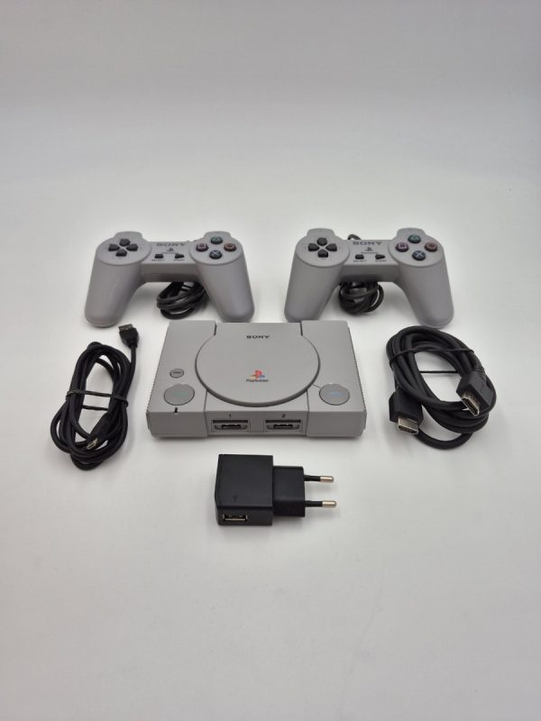 PS1 Mini met twee controllers - Afbeelding 2