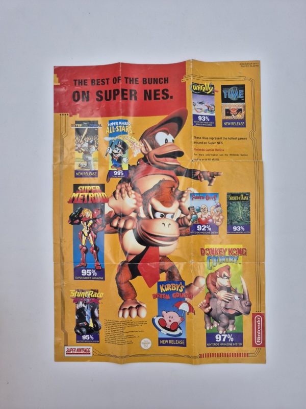 Nintendo Promotiefolder/Poster NES & GB - Afbeelding 2