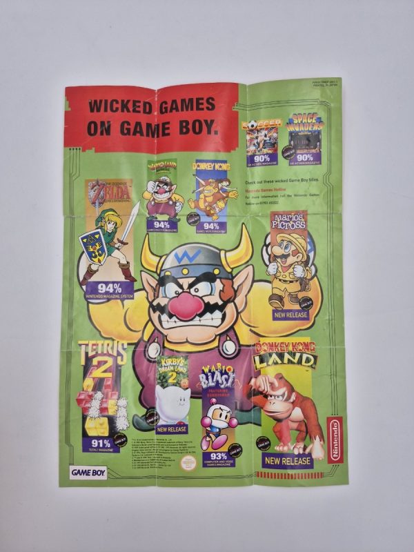 Nintendo Promotiefolder/Poster NES & GB - Afbeelding 3